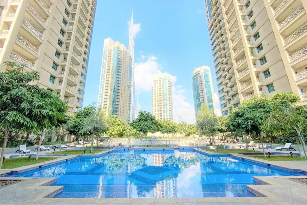 New! Luxury 3Bedroom With Spectacular Burj Views Downtown Dubai Ngoại thất bức ảnh